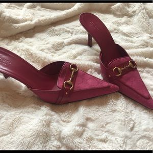 Gucci Pink Heels